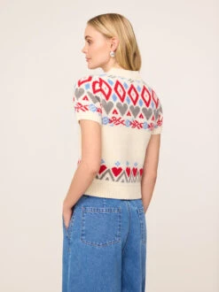 Ara Fairisle Knit Top 6 Ara Fairisle Knit Top -Kitri Studio 2205917IDQ ARA FAIRISLE 02