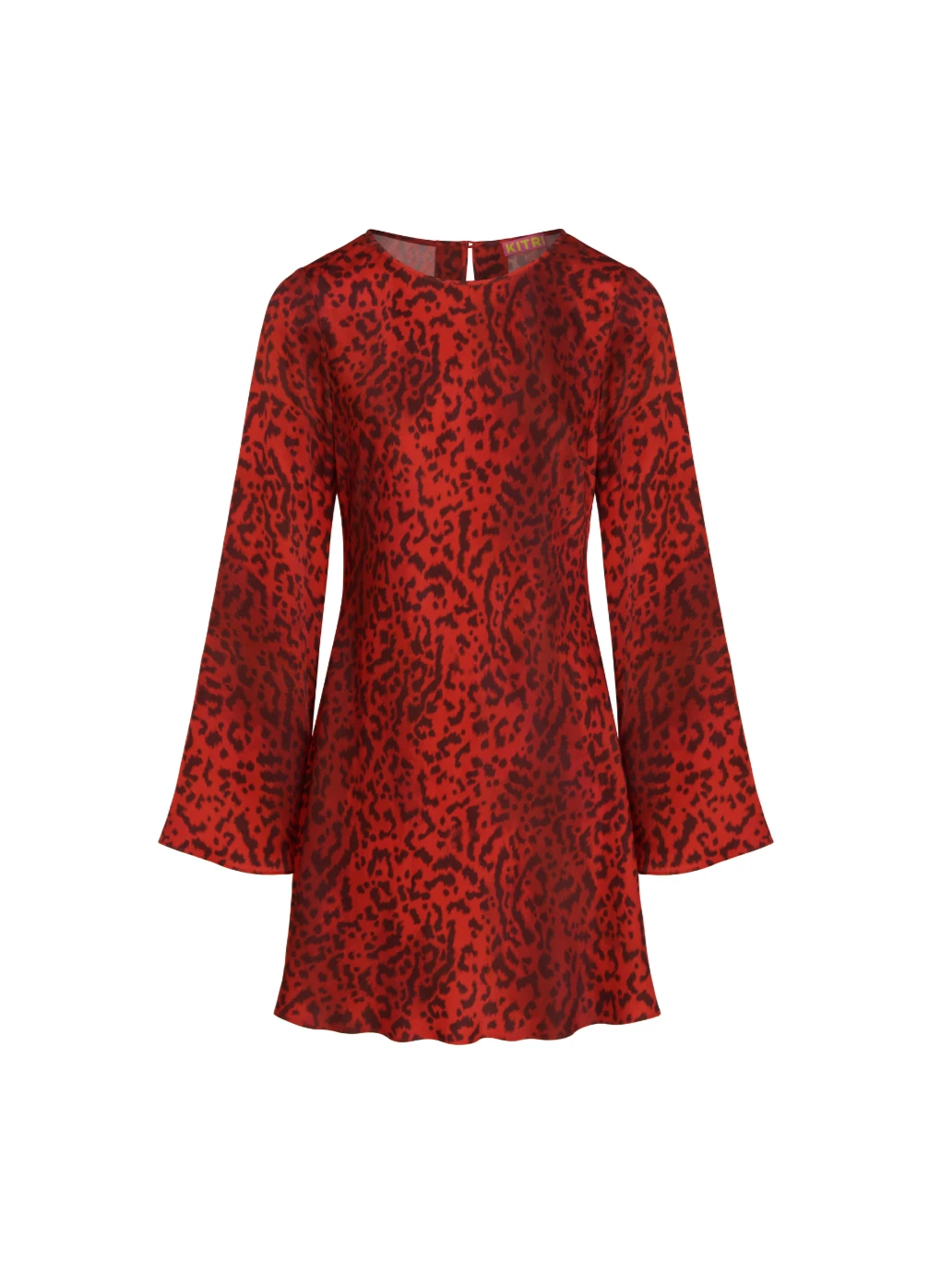 Faye Red Leopard Print Mini Dress 5 Faye Red Leopard Print Mini Dress - Image 5