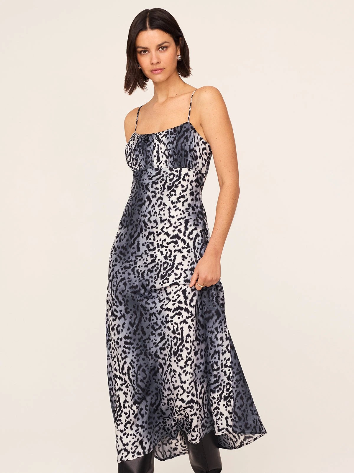 Velma Snow Leopard Print Dress 1 Velma Snow Leopard Print Dress