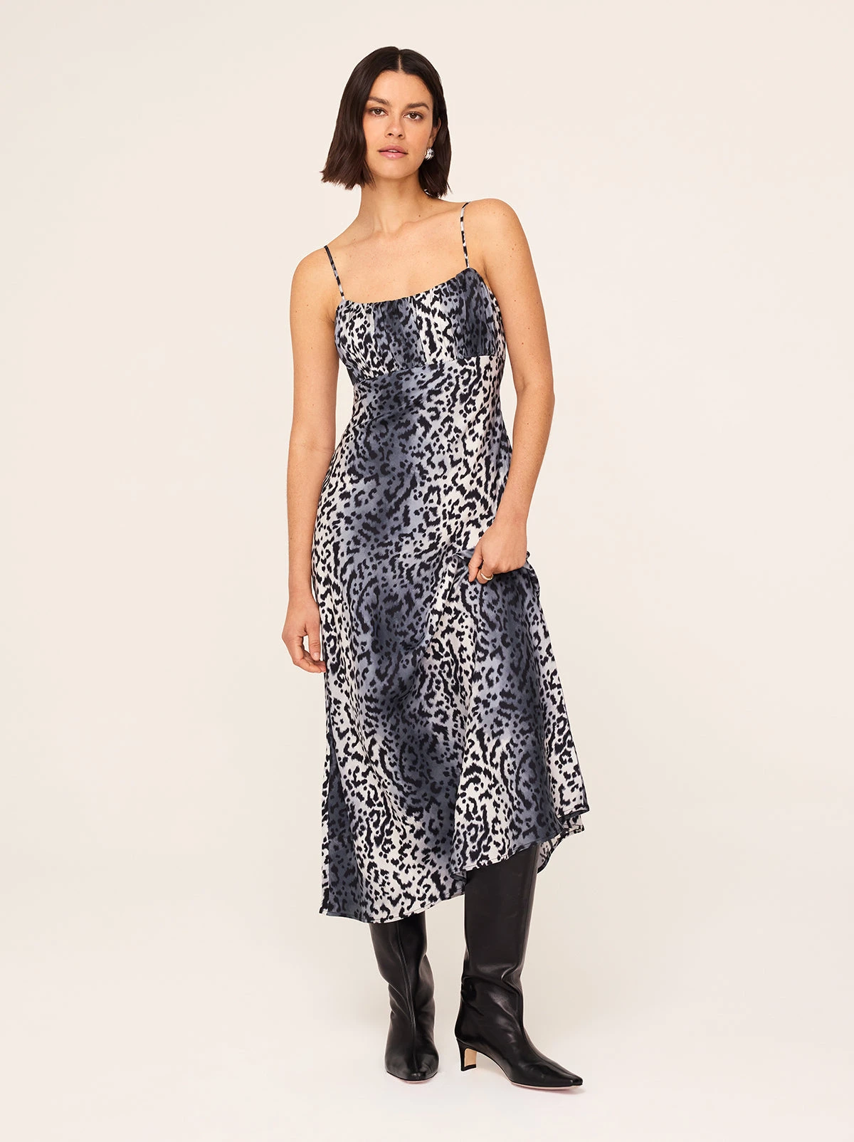 Velma Snow Leopard Print Dress 2 Velma Snow Leopard Print Dress - Image 2