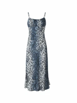 Velma Snow Leopard Print Dress 9 Velma Snow Leopard Print Dress -Kitri Studio 2304123SL VELMA SNOW LEOPARD