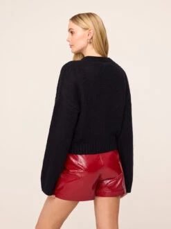 Joanne Black Knit Cardigan 6 Joanne Black Knit Cardigan -Kitri Studio 2310906BK JOANNE BLACKKNIT 02