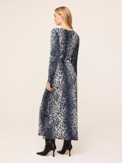 Alexa Snow Leopard Print Dress 8 Alexa Snow Leopard Print Dress -Kitri Studio 2401110SL ALEXA SNOWLEOPARDPRINT 02