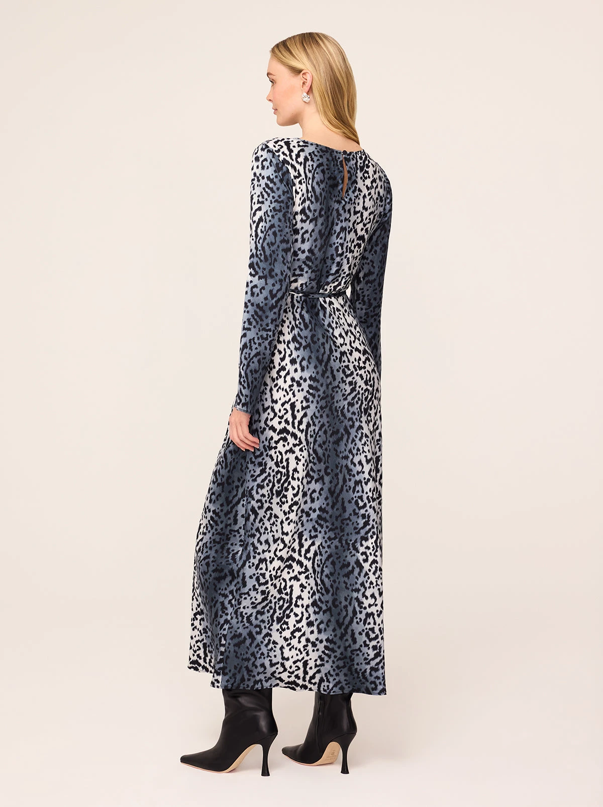 Alexa Snow Leopard Print Dress 3 Alexa Snow Leopard Print Dress - Image 3
