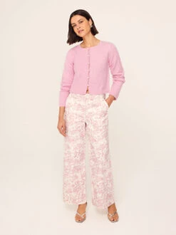 Remi Pink Theatre Print Denim Trousers 7 Remi Pink Theatre Print Denim Trousers -Kitri Studio 2401601PT REMI PINKTHEATREPRINT 03