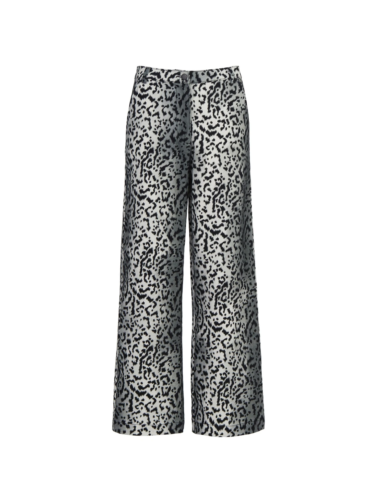 Remi Snow Leopard Print Trousers 5 Remi Snow Leopard Print Trousers - Image 5
