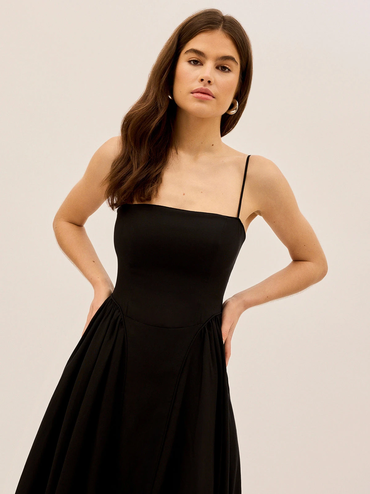 Alberta Black Linen Blend Dress 6 Alberta Black Linen Blend Dress - Image 6