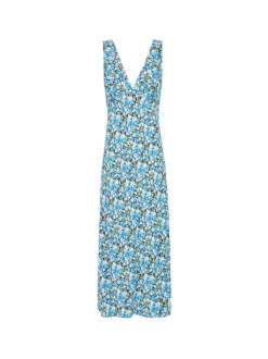 Danna Blue Floral Print Dress 11 Danna Blue Floral Print Dress -Kitri Studio 2404153BF DANNABLUEFLORAL 06