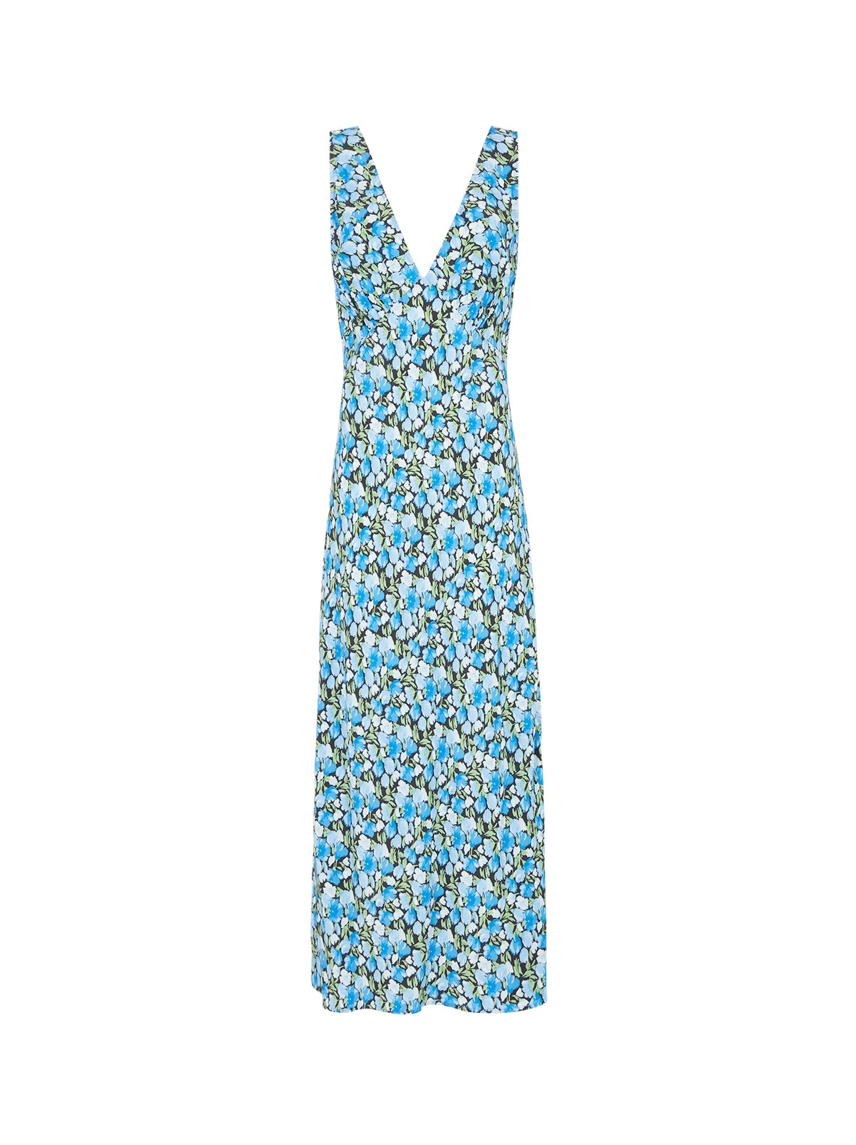 Danna Blue Floral Print Dress 6 Danna Blue Floral Print Dress - Image 6