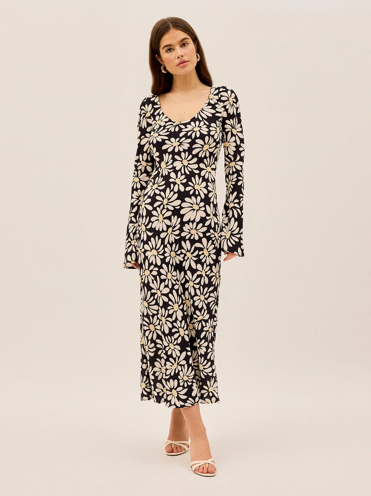 Gia Daisy Print Dress 1 Gia Daisy Print Dress