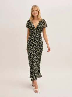 Talia Black Cherry Print Dress 19 Talia Black Cherry Print Dress -Kitri Studio 2404163BC TALIABLACKCHERRY 05