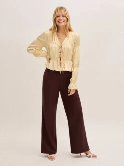 Maia Butter Yellow Satin Top -Kitri Studio 2404222Y MAIABUTTERSATIN 05