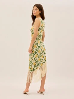 Tabara Yellow Rose Knit Dress 12 Tabara Yellow Rose Knit Dress -Kitri Studio 2404932YR TABARAYELLOWROSE 004 V2