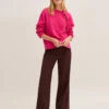 Alana Pink Knit Jumper