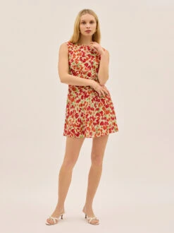 Aimee Tulip Print Mini Dress 15 Aimee Tulip Print Mini Dress -Kitri Studio AIMEEREDTULIP ECOMV2 003