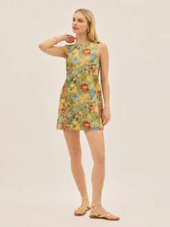 Angelica Fruit Print Mini Dress -Kitri Studio ANGELICA FRUIT PRINT ECOM V2 001