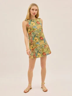 Angelica Fruit Print Mini Dress -Kitri Studio ANGELICA FRUIT PRINT ECOM V2 002