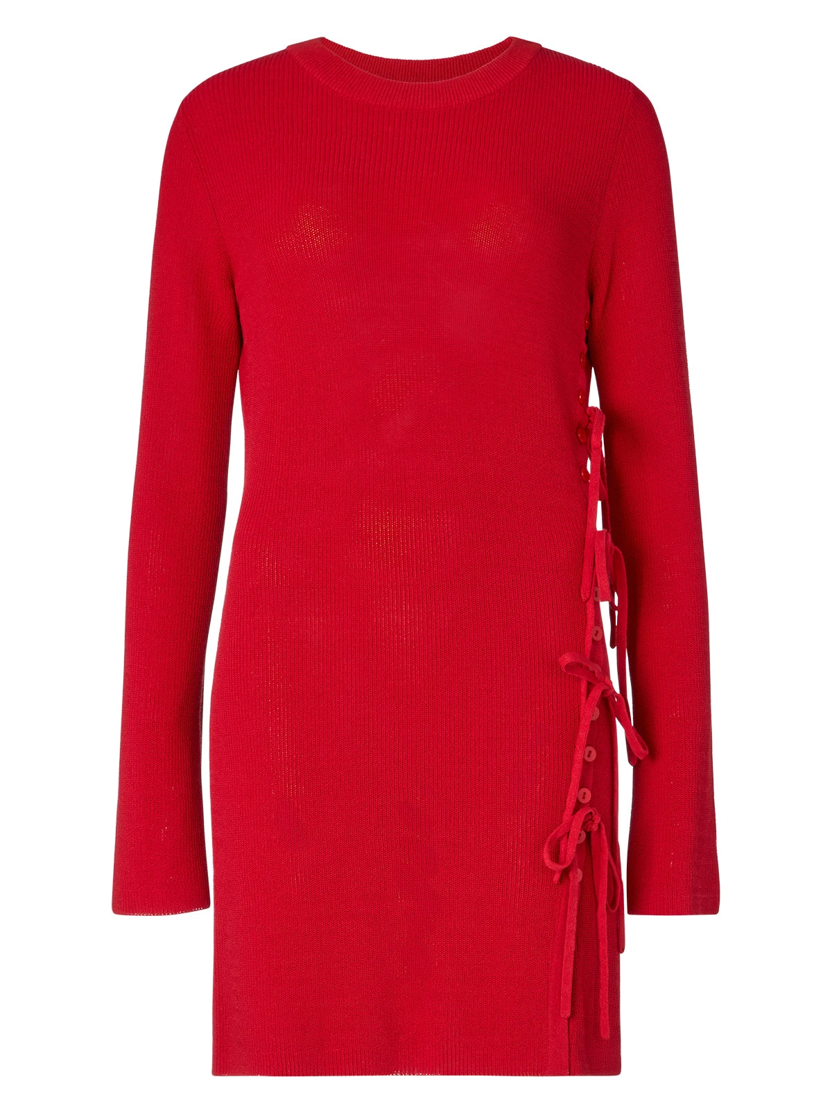 Anouk Red Knit Mini Dress 8 Anouk Red Knit Mini Dress - Image 8