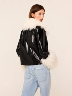 Bonnie Black Vinyl Jacket 13 Bonnie Black Vinyl Jacket -Kitri Studio BONNIEBLACKVINYL 009V2