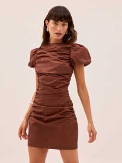 Caitlin Sienna Cotton Mini Dress 10 Caitlin Sienna Cotton Mini Dress -Kitri Studio CAITLIN SIENNA ECOM 03