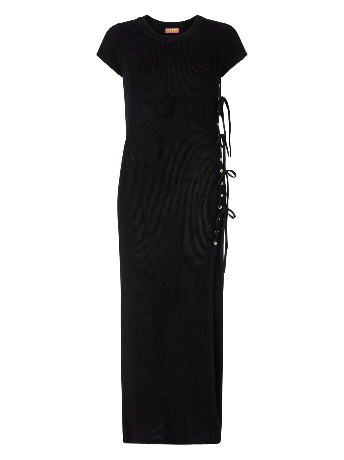 Calista Black Knit Dress 9 Calista Black Knit Dress - Image 9