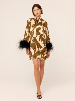 Carlotta Leopards Print Mini Dress 8 Carlotta Leopards Print Mini Dress -Kitri Studio CARLOTTALEOPARDPRINTMINI 036V2