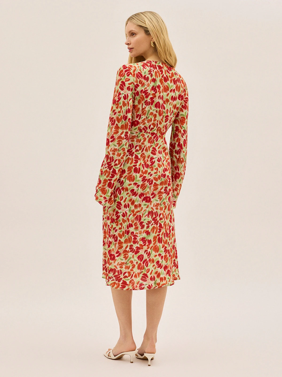 Carrie Tulip Print Dress 7 Carrie Tulip Print Dress - Image 7