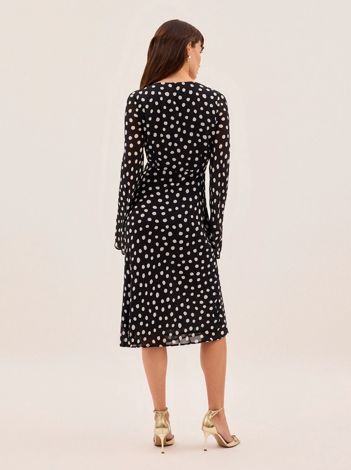 Carrie Black Polka Dot Dress 5 Carrie Black Polka Dot Dress - Image 5