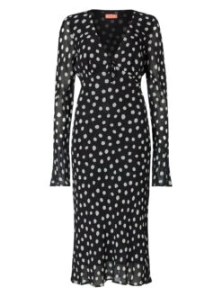 Carrie Black Polka Dot Dress 15 Carrie Black Polka Dot Dress -Kitri Studio CARRIE BLACK POLKA DOT MANNEQUIN