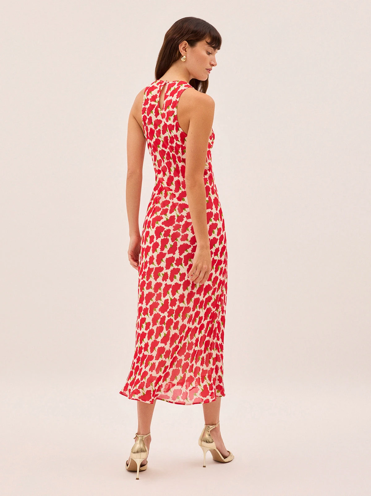 Clarisse Carnation Print Dress 6 Clarisse Carnation Print Dress - Image 6