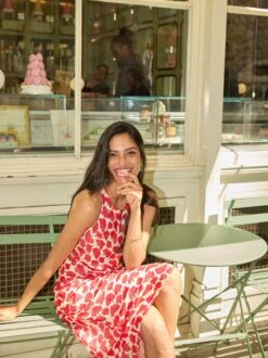 Clarisse Carnation Print Dress 9 Clarisse Carnation Print Dress -Kitri Studio CLARISSE CARNATION LOOKBOOK 2