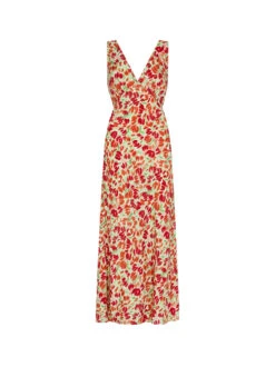 Danna Tulip Print Dress -Kitri Studio DANNAREDTULIP