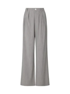 Edith Grey Pinstripe Trousers 13 Edith Grey Pinstripe Trousers -Kitri Studio EDITH GREY PINSTRIPE MANNEQUIN