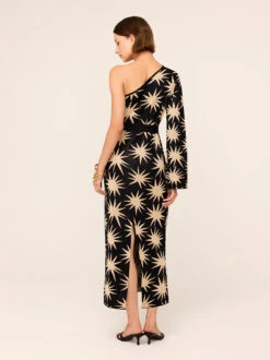 Esme Star Lurex One Shoulder Knit Dress 11 Esme Star Lurex One Shoulder Knit Dress -Kitri Studio ESMESTARLUREX 004