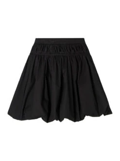 Hadley Black Cotton Mini Bubble Skirt 11 Hadley Black Cotton Mini Bubble Skirt -Kitri Studio HADLEY BLACK MANNEQUIN