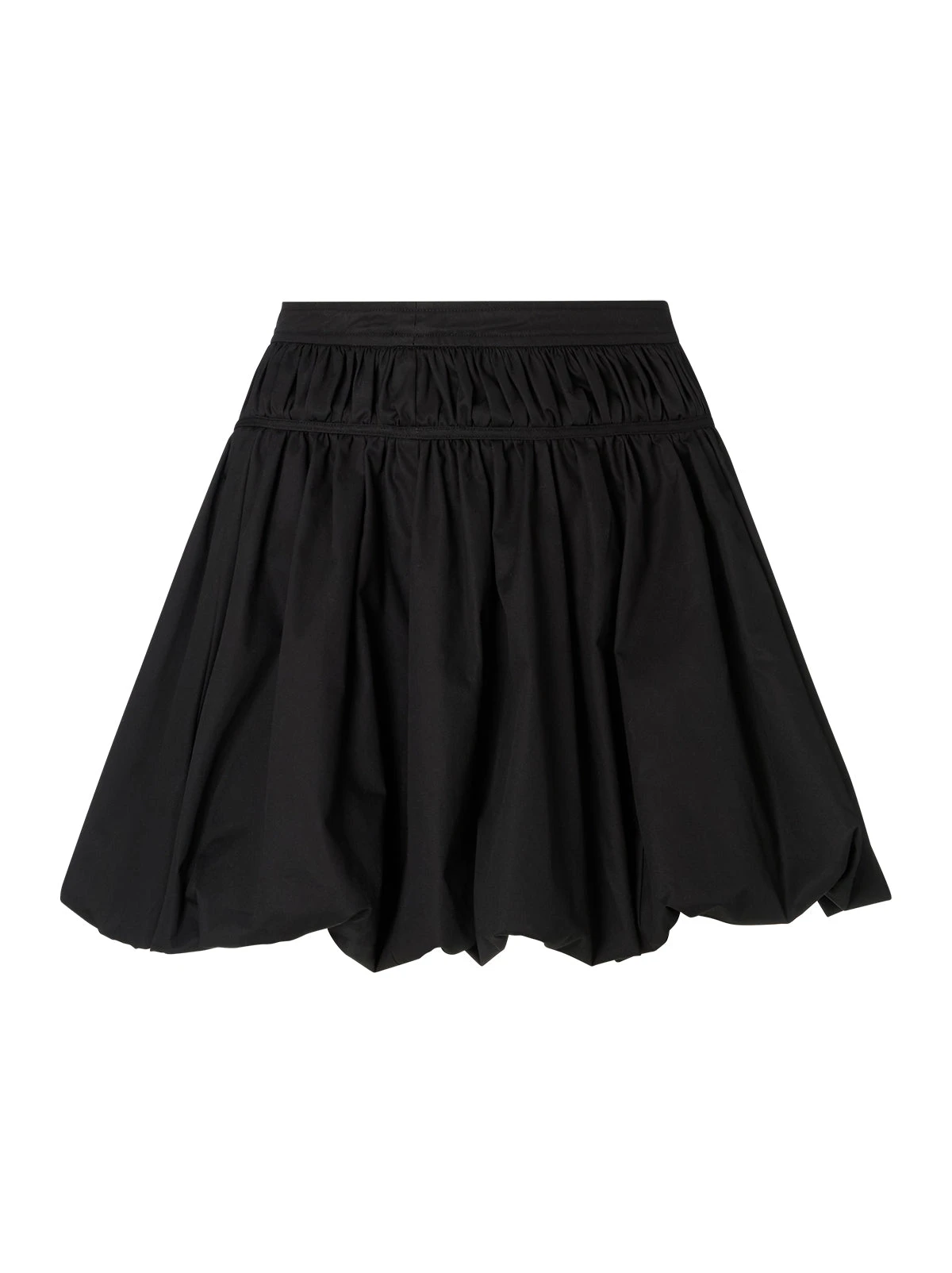 Hadley Black Cotton Mini Bubble Skirt 6 Hadley Black Cotton Mini Bubble Skirt - Image 6