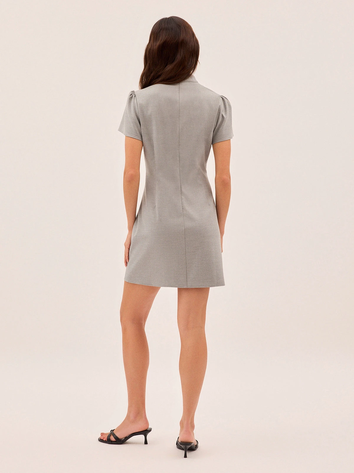 Harlow Grey Mini Dress 6 Harlow Grey Mini Dress - Image 6