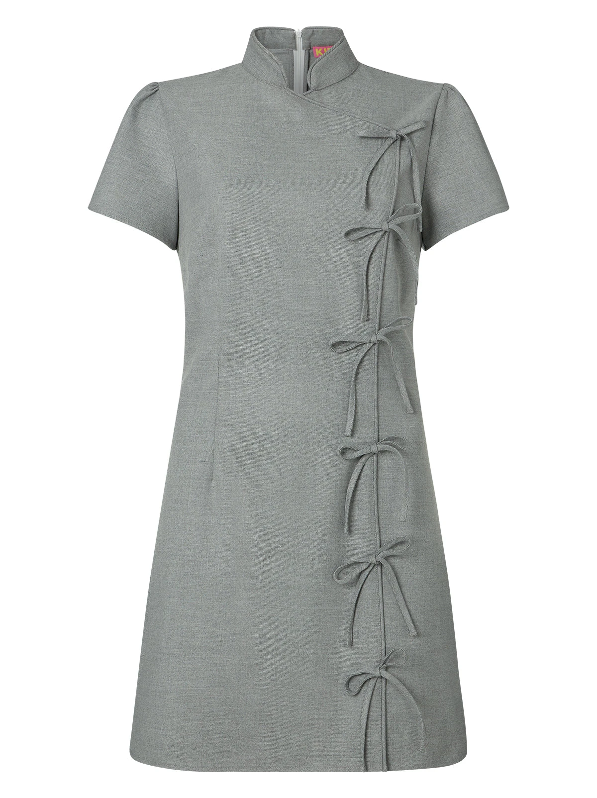 Harlow Grey Mini Dress 8 Harlow Grey Mini Dress - Image 8