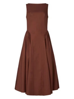 Josephine Sienna Cotton Dress 15 Josephine Sienna Cotton Dress -Kitri Studio JOSEPHINE SIENNA MANNEQUIN