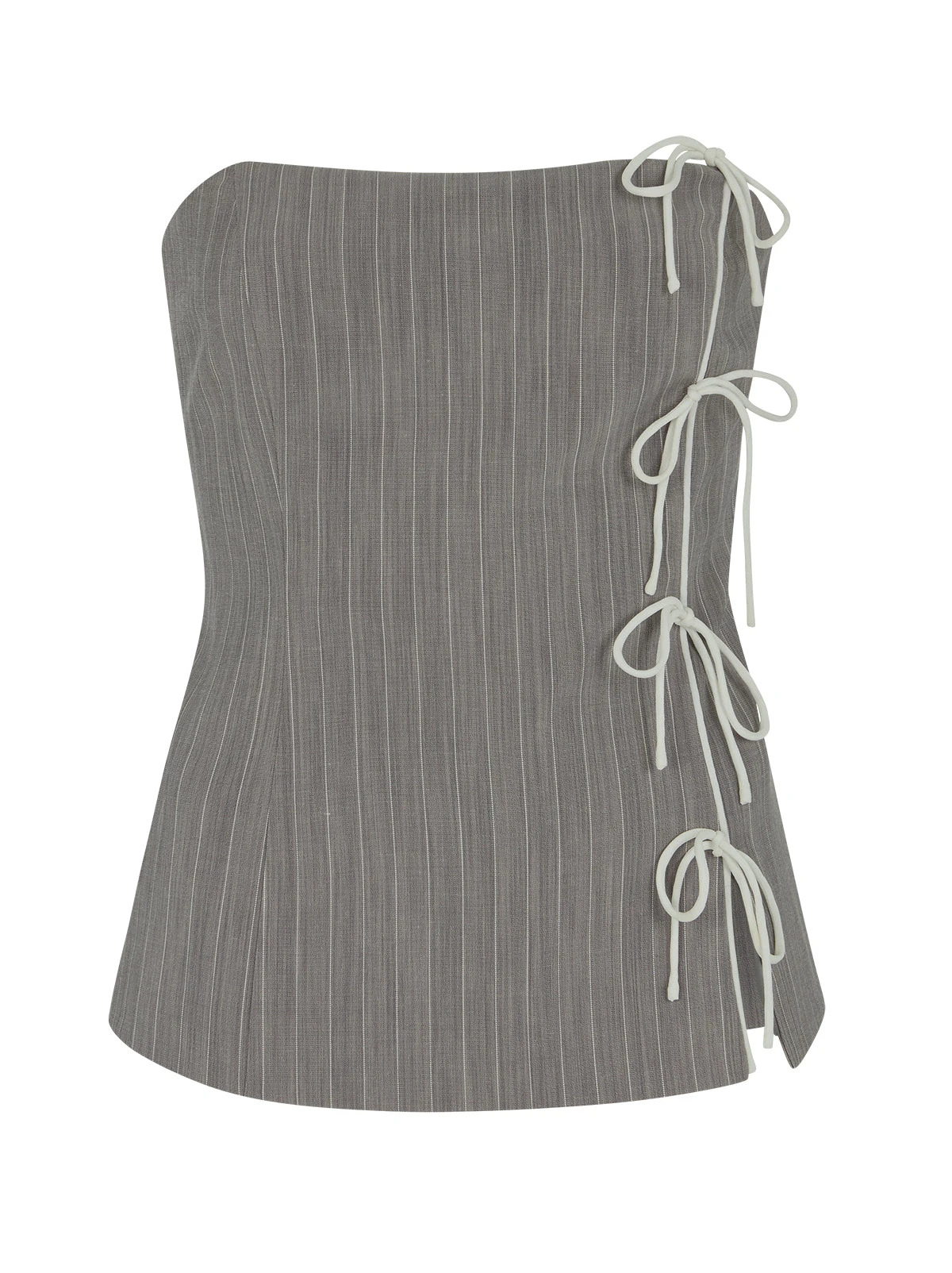Katherine Grey Pinstripe Strapless Top 11 Katherine Grey Pinstripe Strapless Top - Image 11