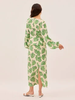 Irene Green Vine Leaf Top 11 Irene Green Vine Leaf Top -Kitri Studio LAURELLEAFSKIRT 03