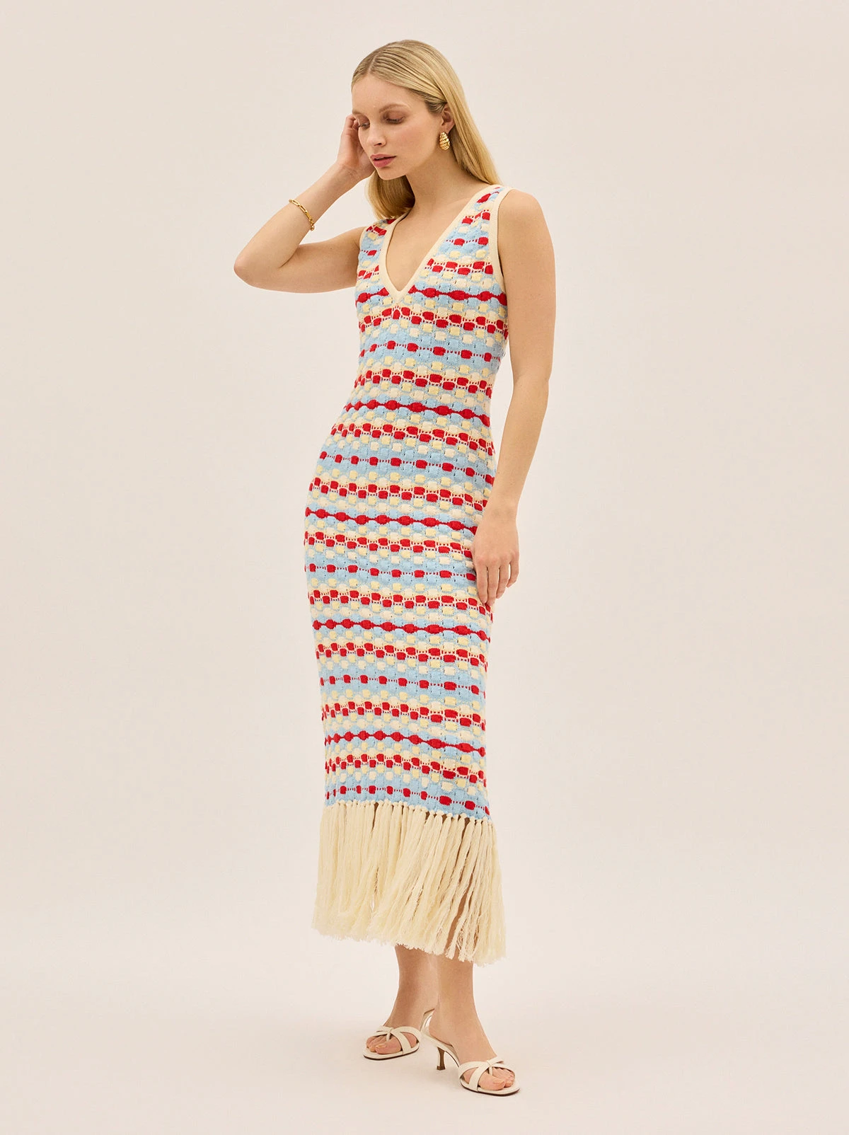 Margaux Multi Knit Dress 2 Margaux Multi Knit Dress - Image 2