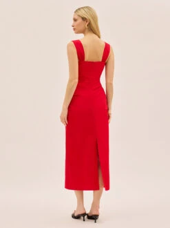 Rita Red Cotton Dress 10 Rita Red Cotton Dress -Kitri Studio RITA RED ECOM V2 004