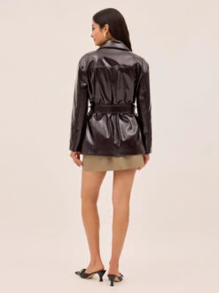 Sophie Dark Chocolate Vinyl Jacket 21 Sophie Dark Chocolate Vinyl Jacket -Kitri Studio SOPHIE CHOCOLATE ECOM 06