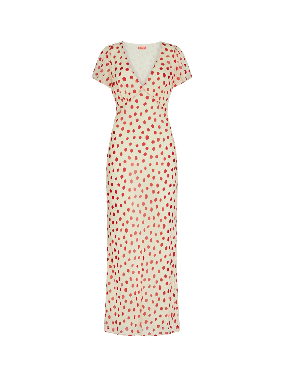 Talia Red Polka Dot Dress 8 Talia Red Polka Dot Dress - Image 8