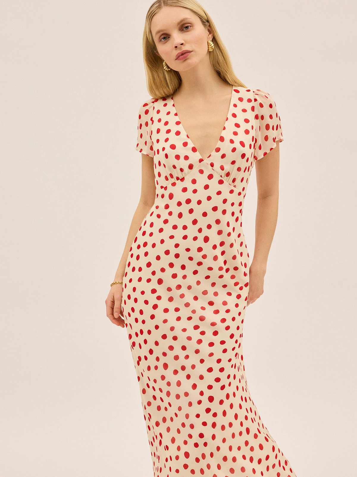 Talia Red Polka Dot Dress 7 Talia Red Polka Dot Dress - Image 7