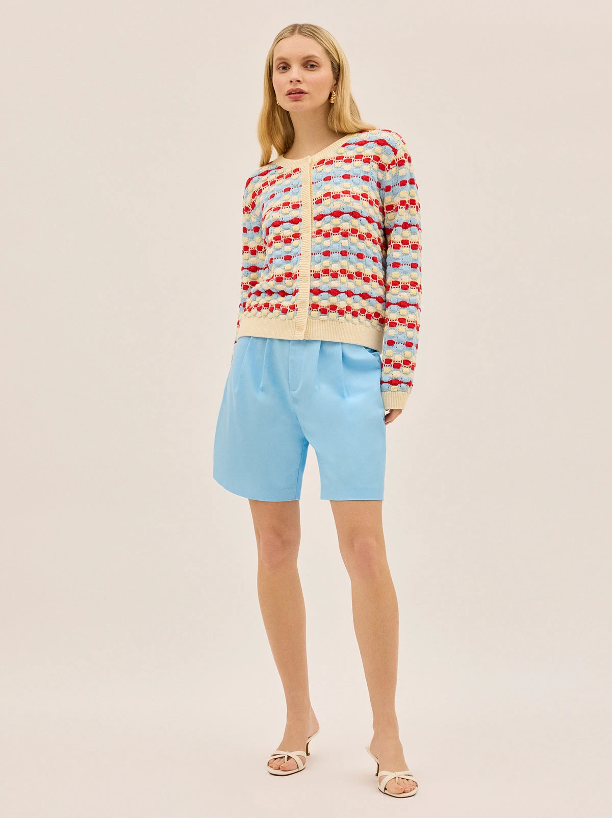 Terri Multi Knit Cardigan 2 Terri Multi Knit Cardigan - Image 2