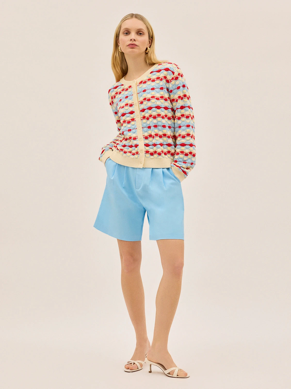 Terri Multi Knit Cardigan 1 Terri Multi Knit Cardigan