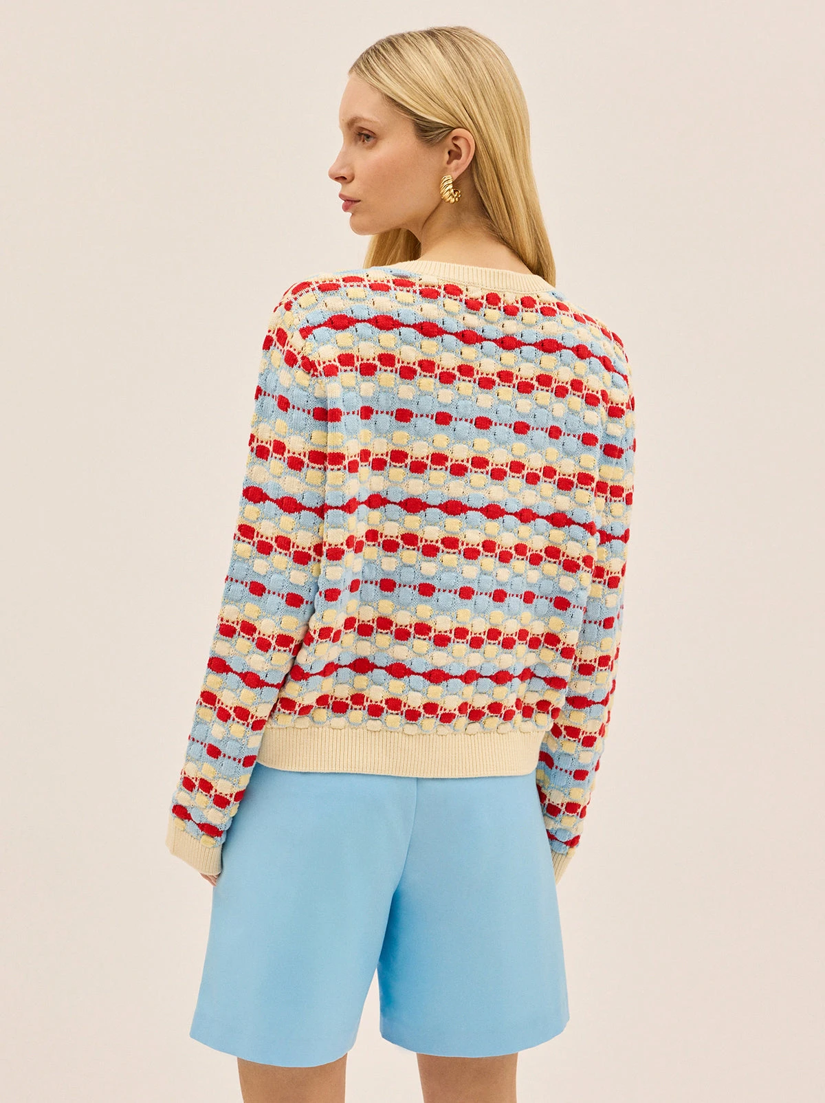 Terri Multi Knit Cardigan 3 Terri Multi Knit Cardigan - Image 3