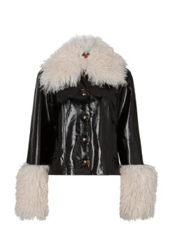 Bonnie Black Vinyl Jacket 15 Bonnie Black Vinyl Jacket -Kitri Studio bonnie black vinyl jacket by kitri studio 42874584465708